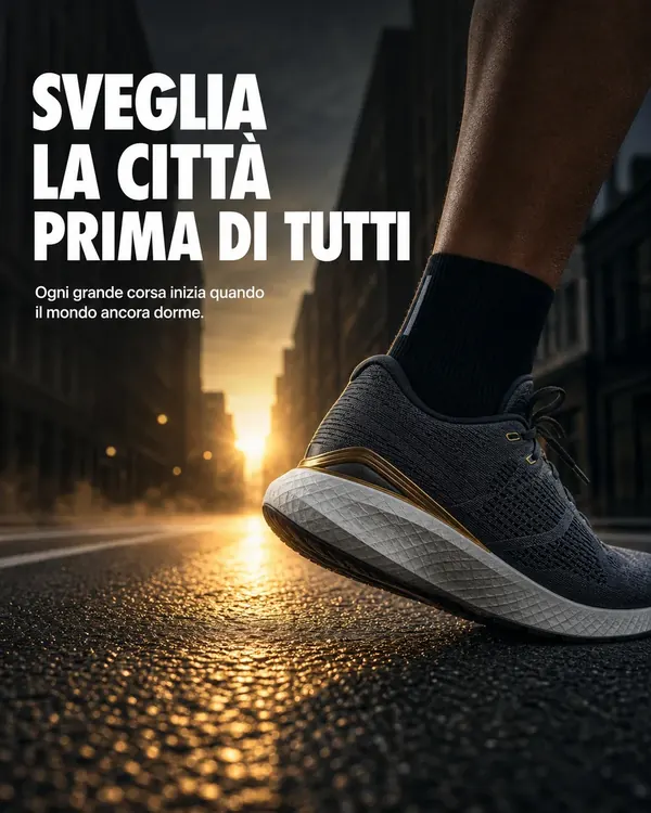 Post per running, creato in Bynor