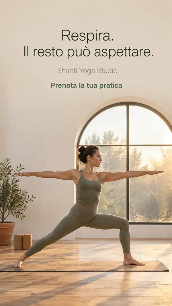 Post per yoga, creato in Bynor