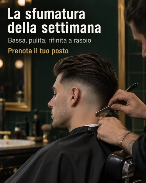 Post per barbiere, creato in Bynor