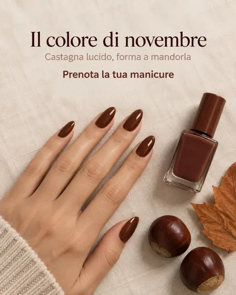 Post per nail salon, creato in Bynor